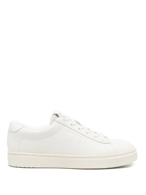 LEATHER SNEAKERS EMPORIO ARMANI | EM004783.AF20004U0003 OFF WHITE